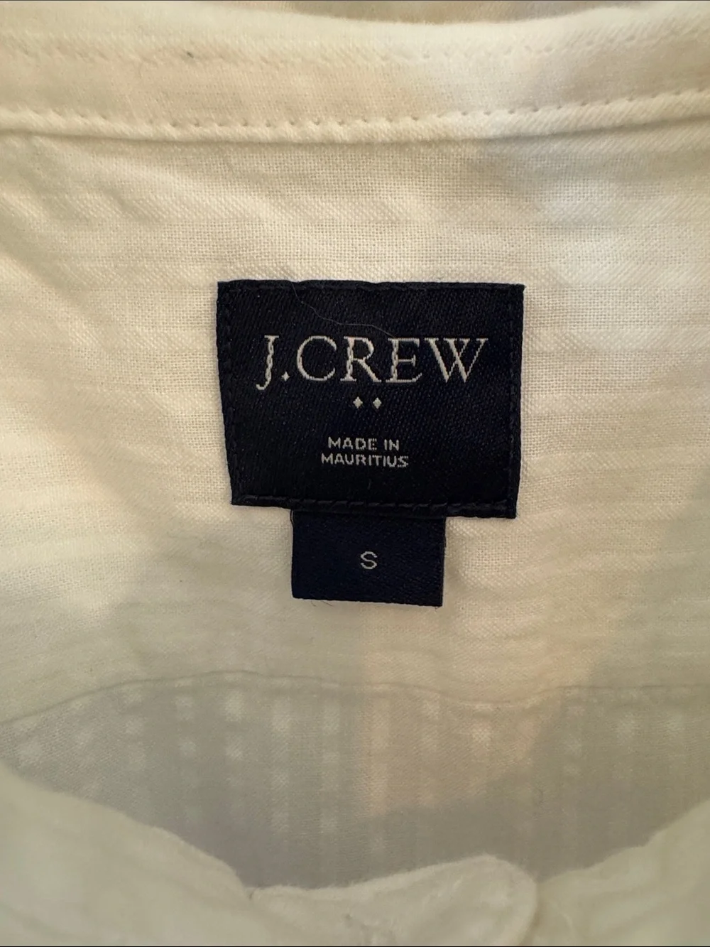 Men’s J Crew 100% cotton button down dress shirt
